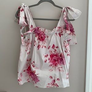 H&M floral tank